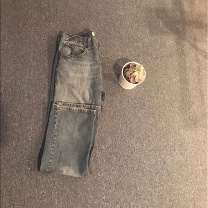 LEE LIGHT WASH RELAXED BOOTCUT JEANS, SIZE 32x30!