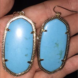 ⚡️SOLD⚡️Kendra Scott Gold Danielle Turquoise