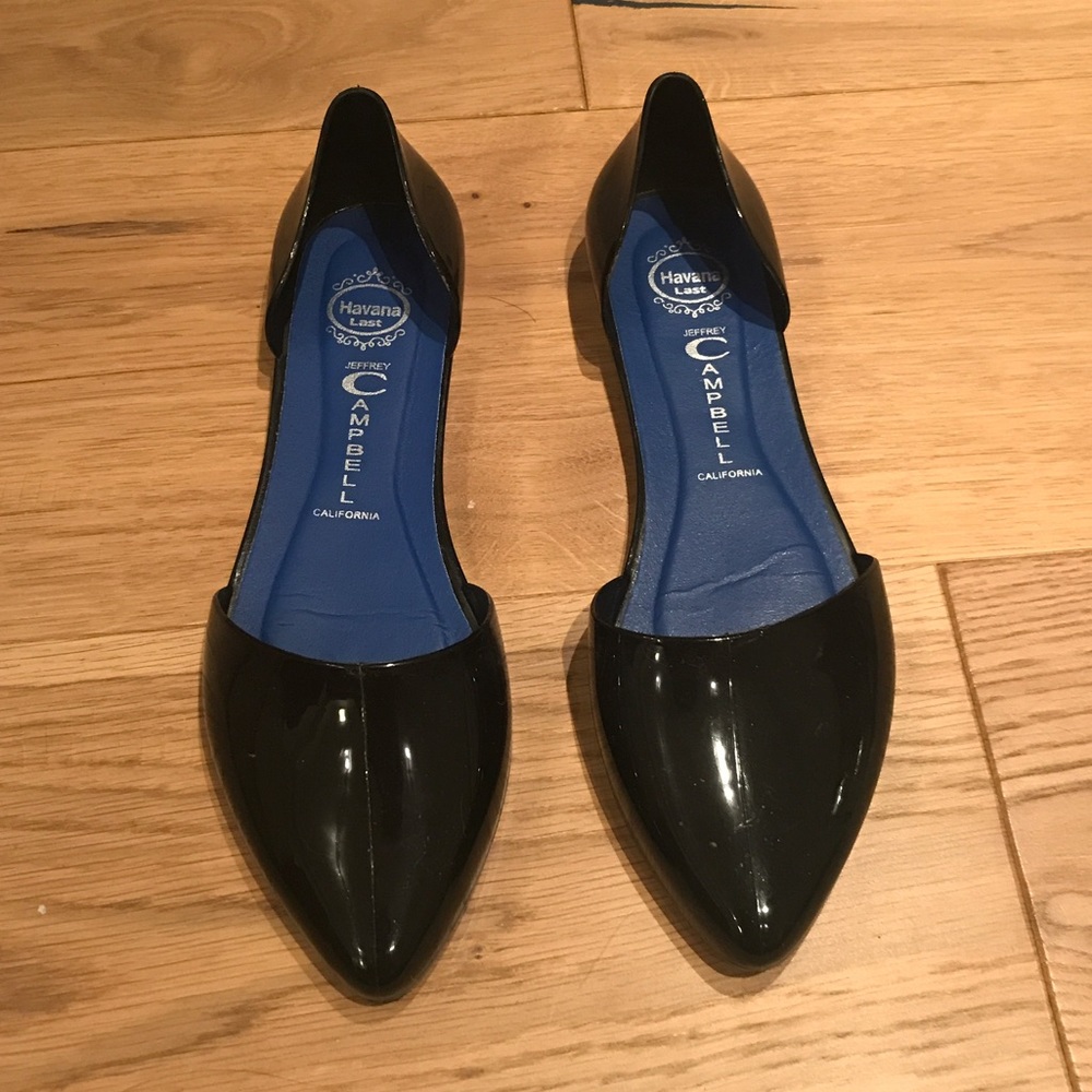 like new! jelly love d'orsay flat