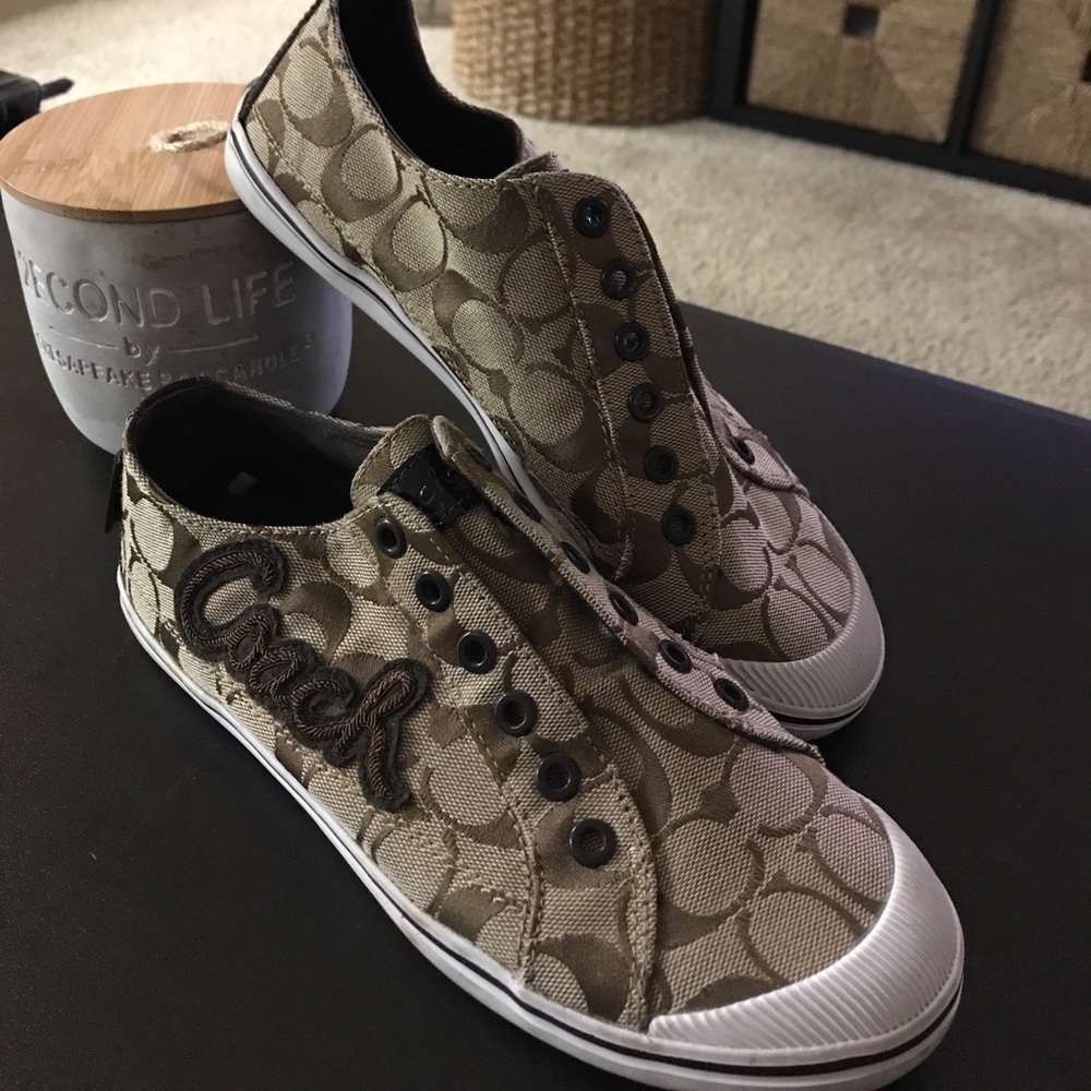 Authentic Coach Canvas Shoe