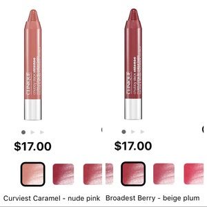 Clinique Chubby Stick Intense bundle