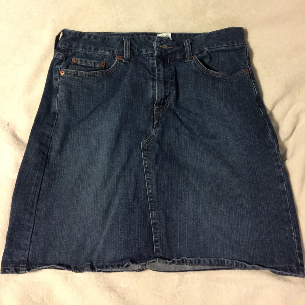 Levi's size 10 blue Jean skirt