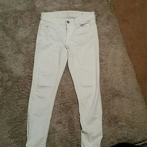 White American eagle jeggings