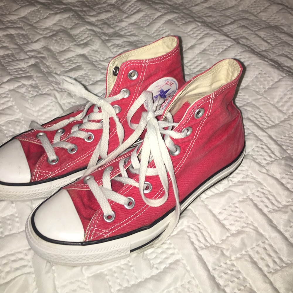 High Top Red Converse