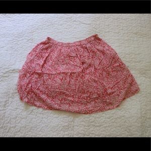 Hollister flower skirt