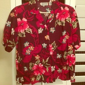 Red Hawaiian Top