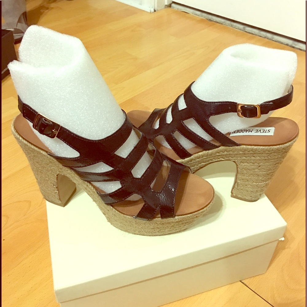 Steve Madden Black 6 1/2 pre-own