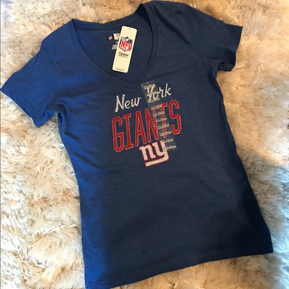 New York Giants NFL ladies tee size medium NWT - Picture 3 of 4