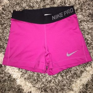 Small Nike Running Compression Shorts