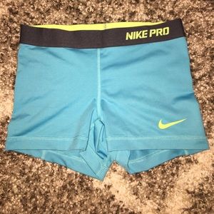 Small Nike Running Compression Shorts