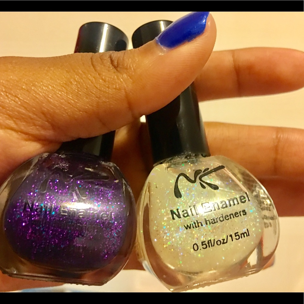 Glitter polish duo ☺️