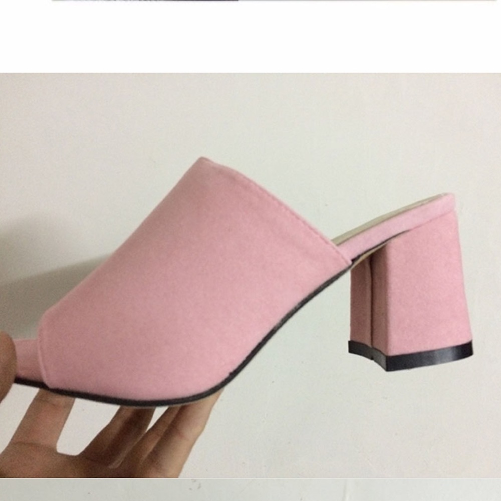 Brand new✨pink mules