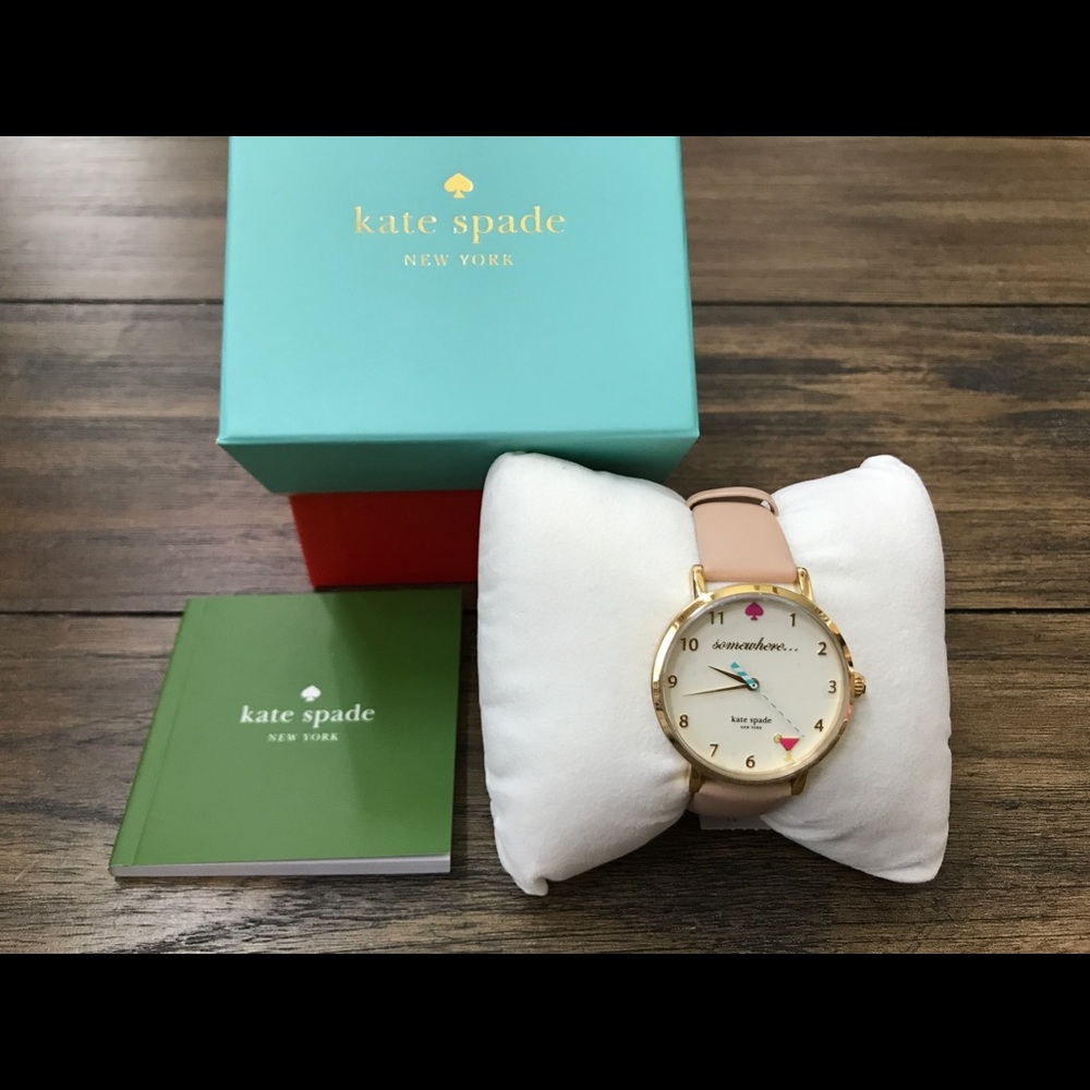 Kate Spade  Metro Vachetta  Watch New