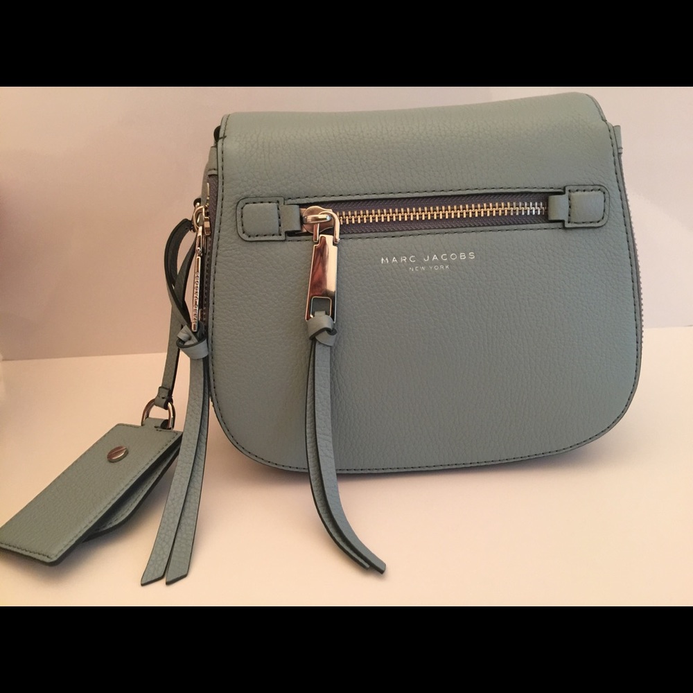 MARC JACOBS - Small Leather Saddle Bag