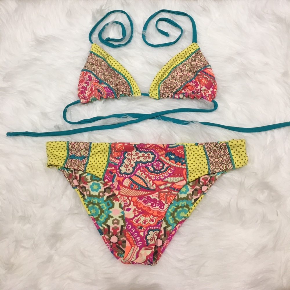 Multi Color Bikini Set