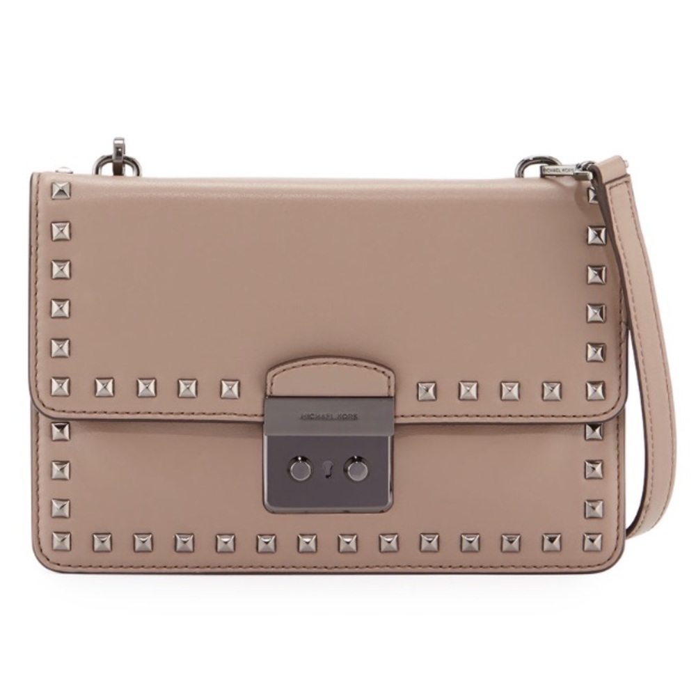 MK Large Sloan Studded Crossbody