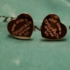 Heart earrings rose gold