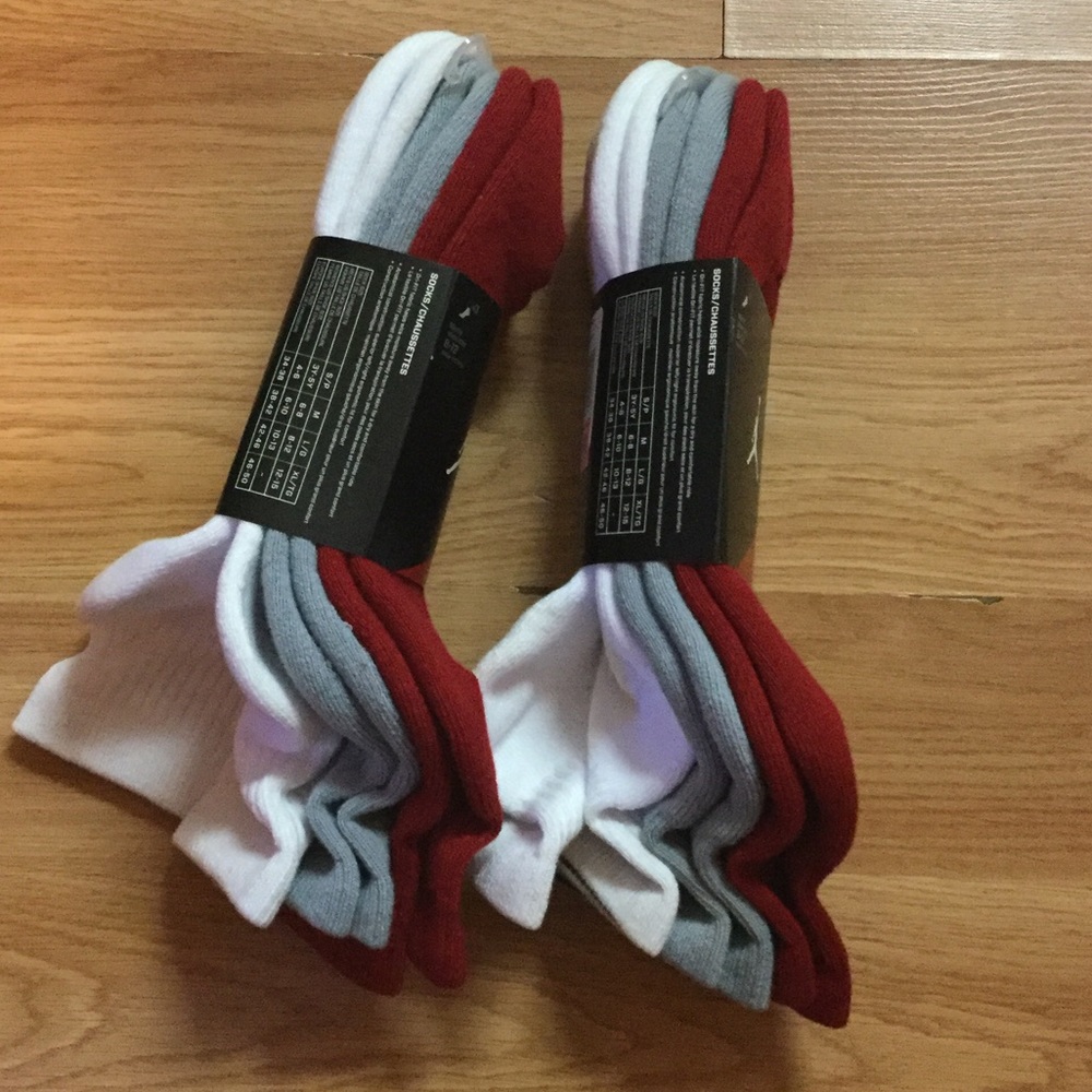 Jordan Dri FIT Socks (2x Pack of 3) - Picture 2 of 2