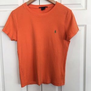 Ralph Lauren Sport Orange Shirt Size Large