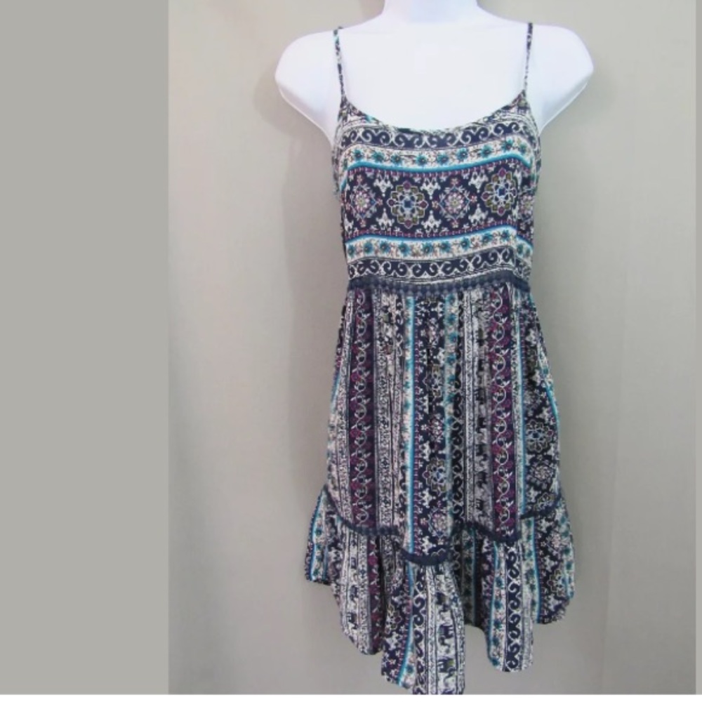 En Creme🌼Floral Boho Dress