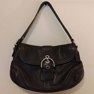Coach signature leather purse