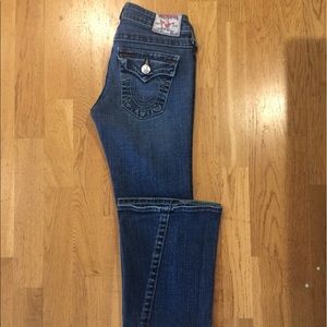 True Religion jeans.