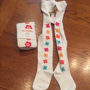 LOT of 2 PR. Girls Tights by Gymboree