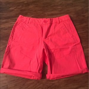GAP Boyfriend Roll-Up Shorts
