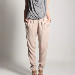 French Connection Jaded Days Peg Leg Trouser Pants