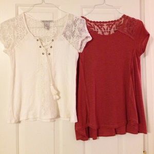 Summer pullover tops