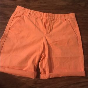 GAP Boyfriend Roll-Up Shorts