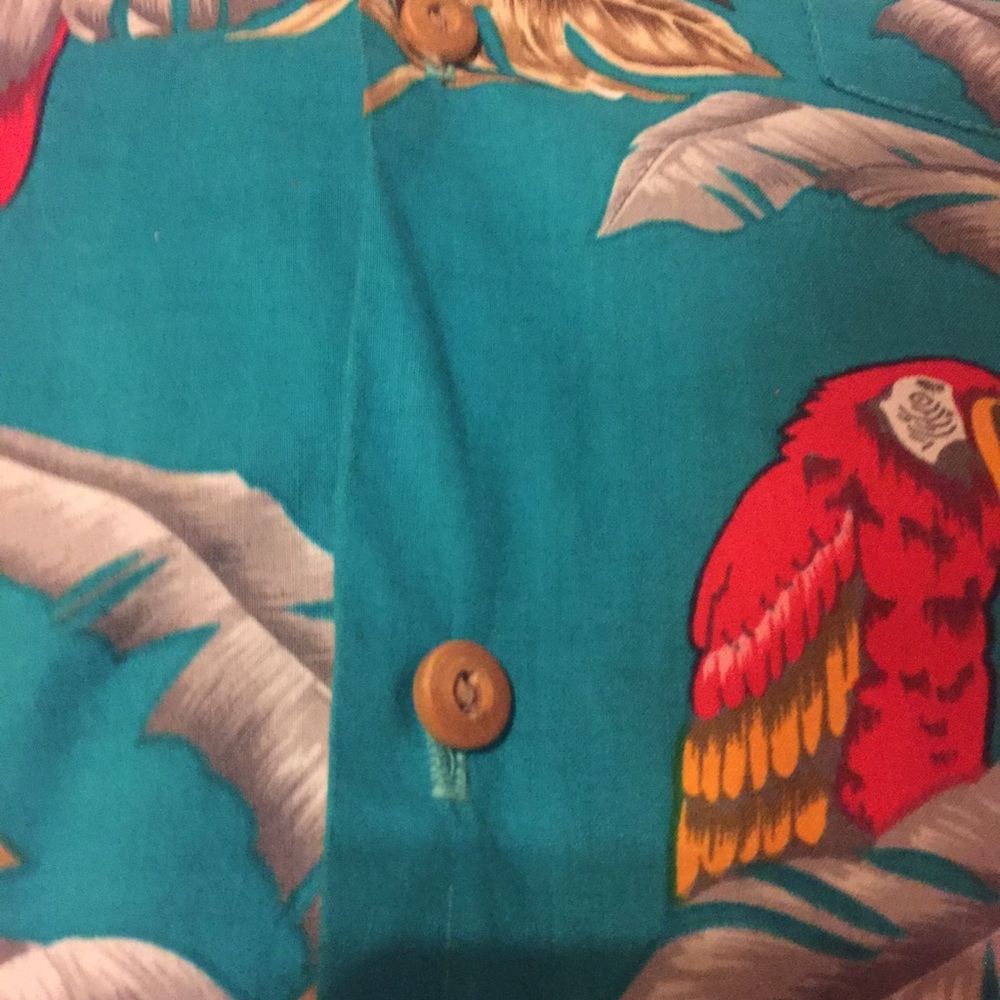 ❌SOLD ❌ PARADISE FOUND Magnum PI Hawaiian SHIRT - Picture 6 of 8
