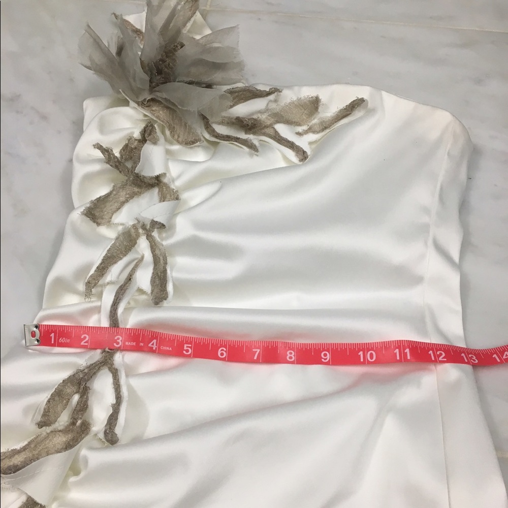 MINI WHITE DRESS - Picture 4 of 8