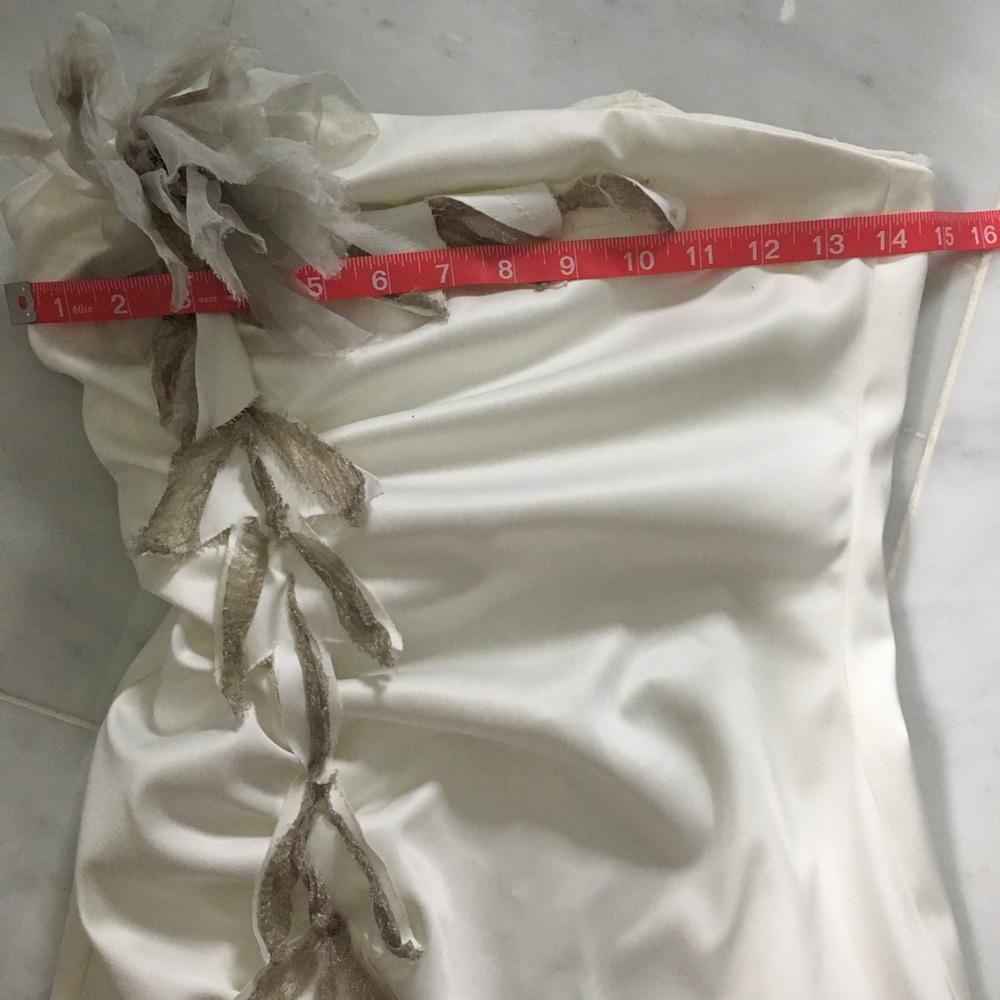 MINI WHITE DRESS - Picture 6 of 8