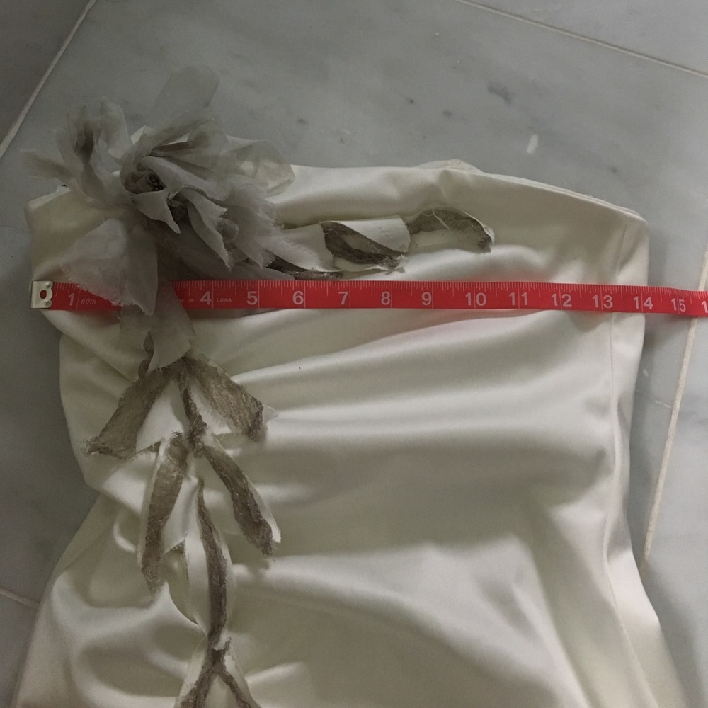 MINI WHITE DRESS - Picture 7 of 8