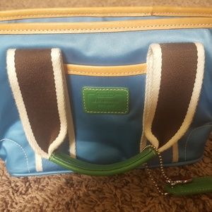 Authentic small coach tote