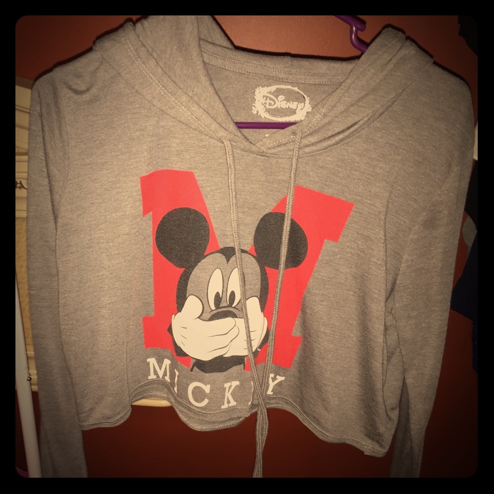 Crop sweater.