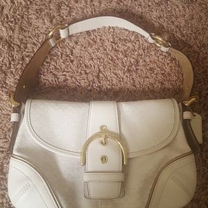 White Coach Bag