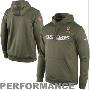 San Francisco 49ers Military Therma-Fit Sweatshirt