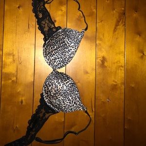 Sexy Cheetah and Lace Bra