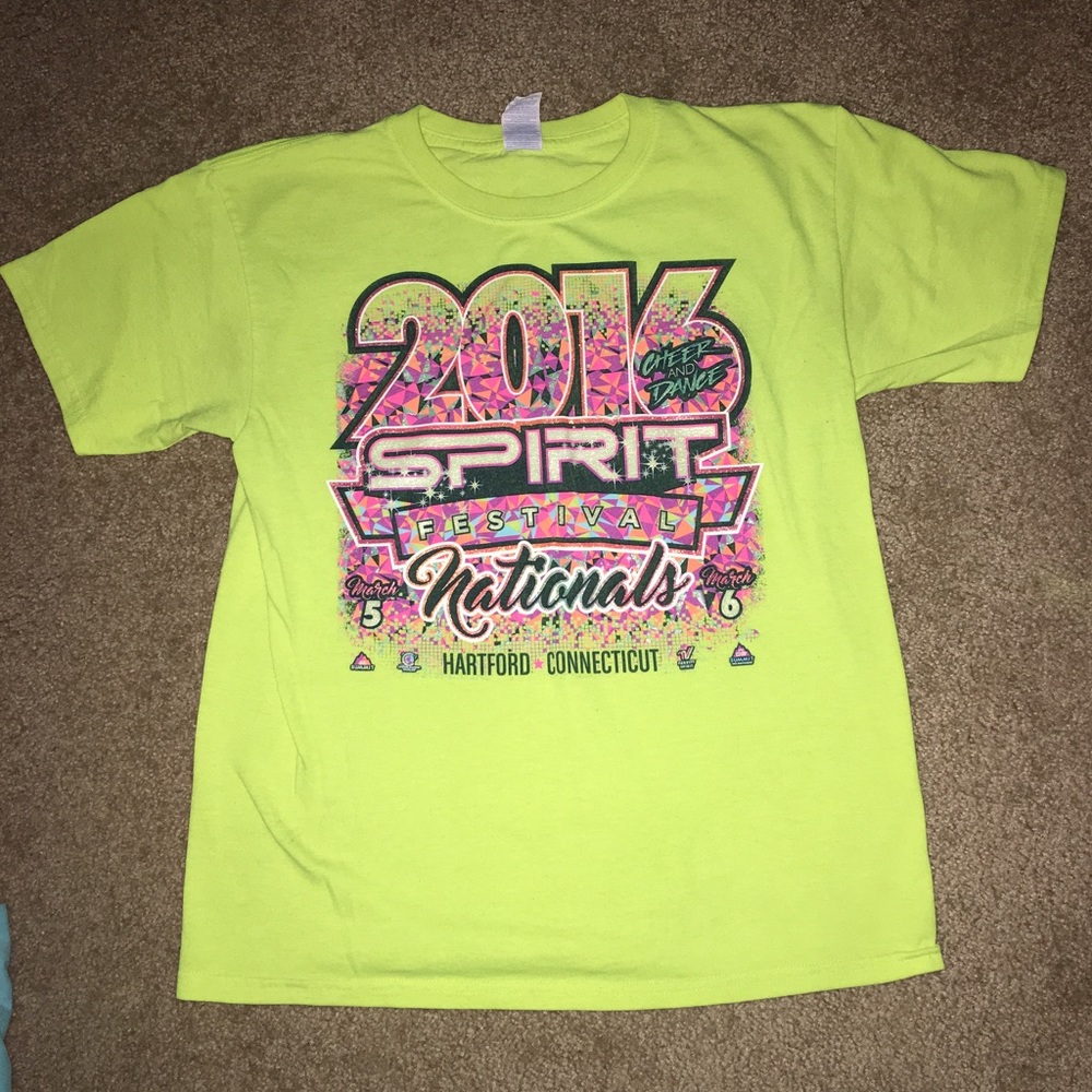 Spirit fest cheer t shirt