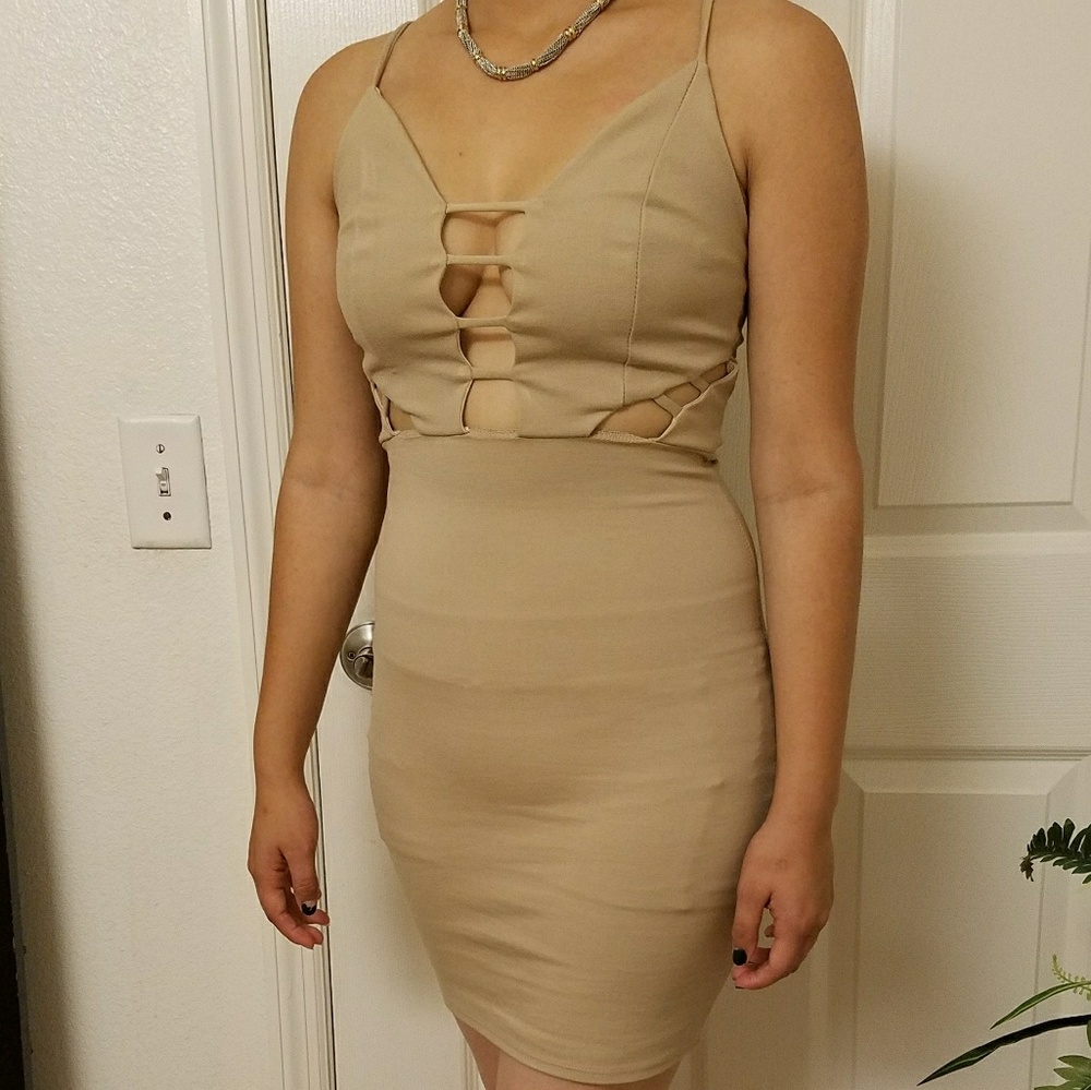 Beige dress