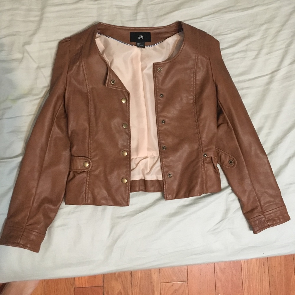 Leather jacket
