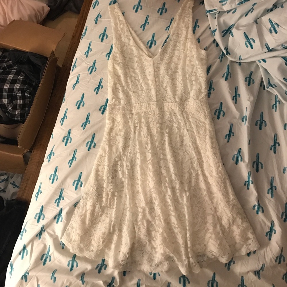 White dress