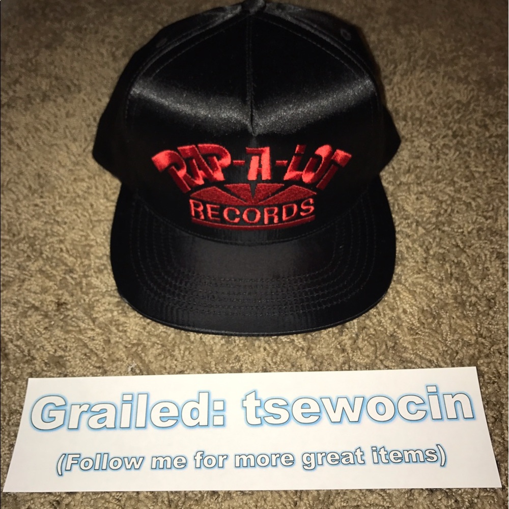 Supreme X rap a lot record hat