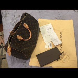 Louis Vuitton 35 Speedy, perfect condition.