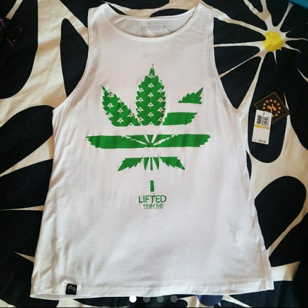 Lrg Women's White tank top