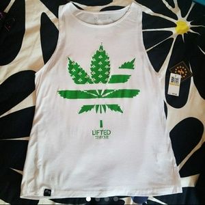 Lrg Women's White tank top