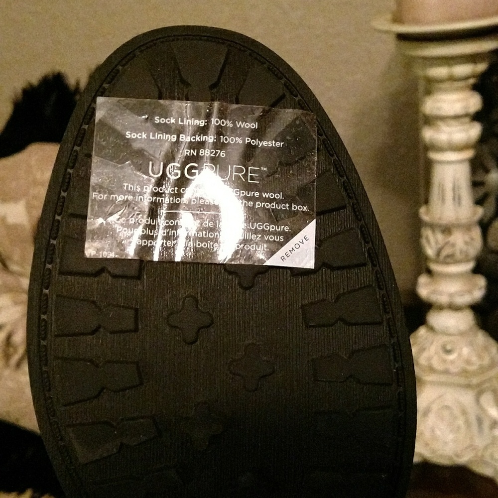 🚫SOLD🚫UGG Fabrizia Moto boots oiled leather/suede - Picture 10 of 13