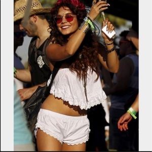 Milk the Goat white two piece set XS NWOT